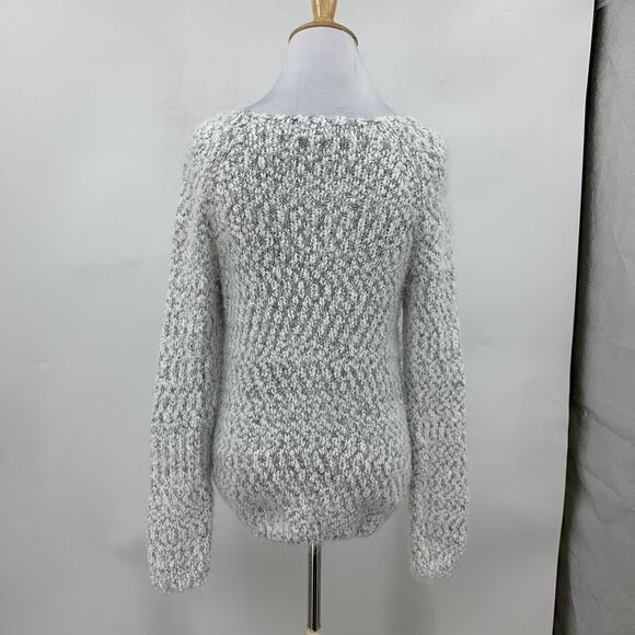 Buffalo David Bitton Shaggy Sweater Womens S Small Marled Knit Long Sleeve Top - Picture 6 of 13